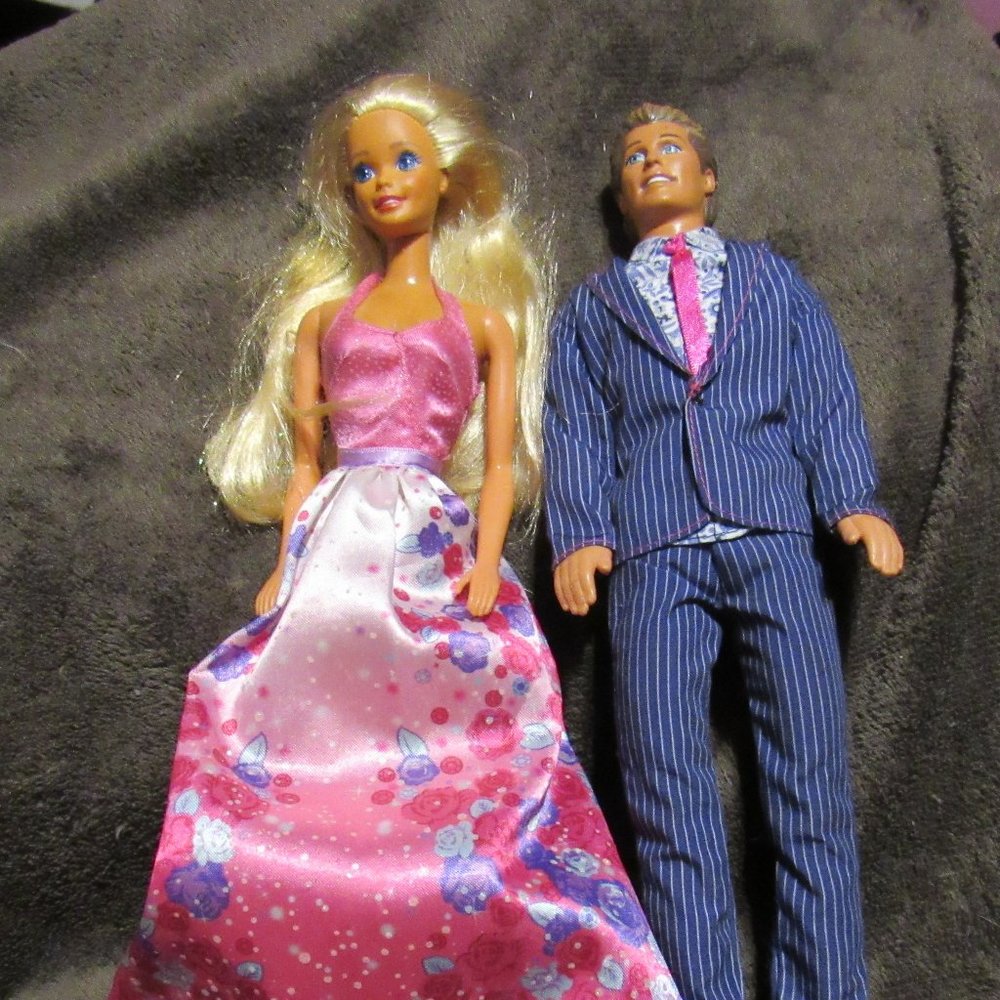 Vintage 1966 Barbie and 1966 Ken